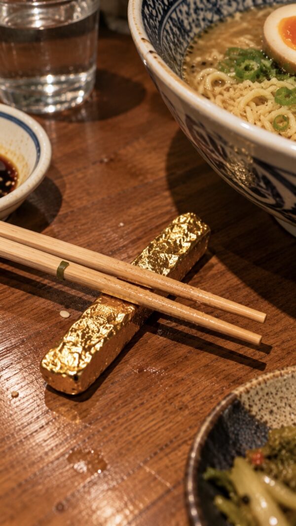 3348B80E-074A-4F59-BFDD-2184C5AD0851 Gold Plated Fry Cutlery Rest