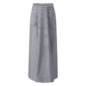 Office Check Lungi Skirt BSB >>> TSF